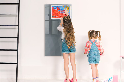 Magnetic board with marker Colorful Circles