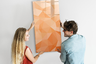 Glass dry erase board magnetic Abstract light