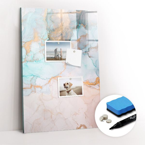 Magnetic marker board Marble