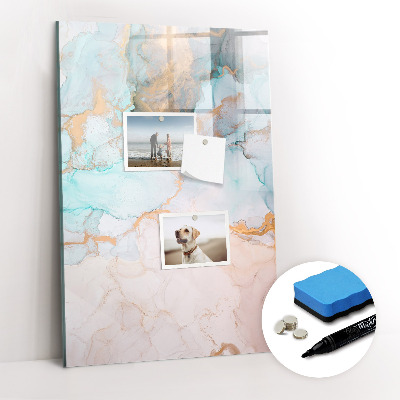 Magnetic board for writing Marble