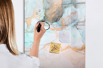 Magnetic marker board Marble