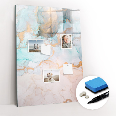 Magnetic board for writing Marble