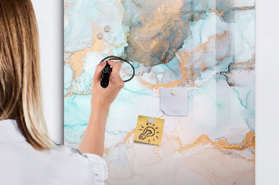 Magnetic marker board Marble