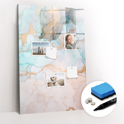 Magnetic board for writing Marble