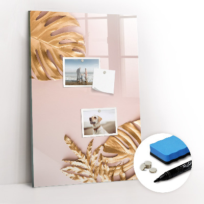 Magnetic marker board Light wooden boards