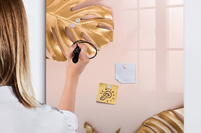 Magnetic marker board Light wooden boards