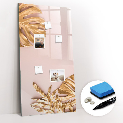 Magnetic marker board Light wooden boards