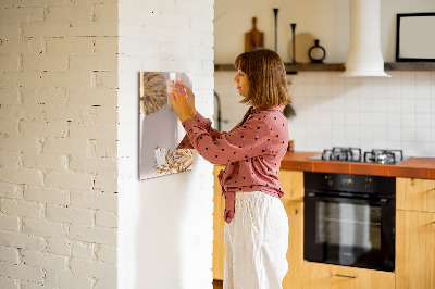 Magnetic marker board Light wooden boards