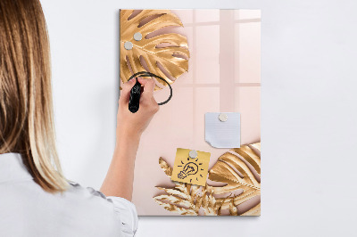 Magnetic marker board Light wooden boards