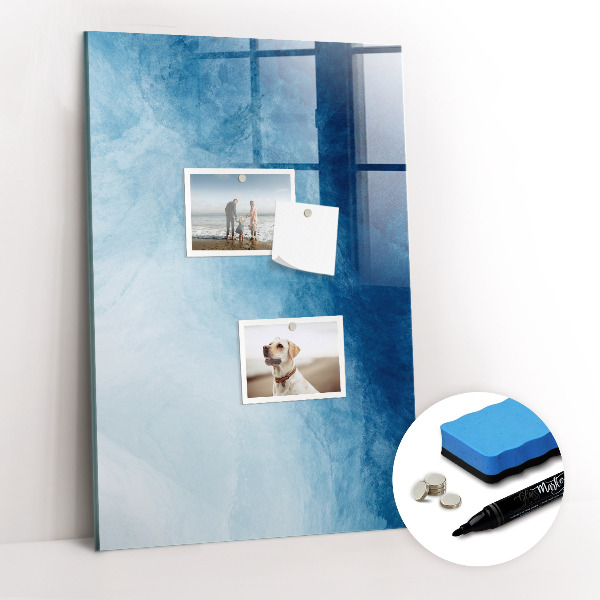 Glass dry erase board magnetic Water abstraction