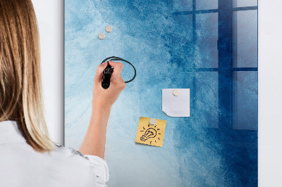 Glass dry erase board magnetic Water abstraction