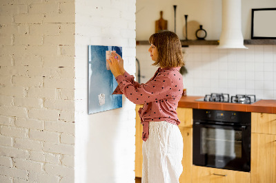 Glass dry erase board magnetic Water abstraction