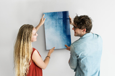 Glass dry erase board magnetic Water abstraction