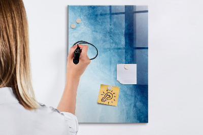 Glass dry erase board magnetic Water abstraction