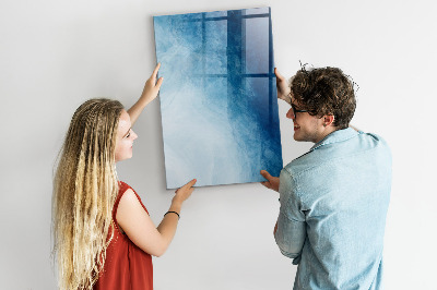 Glass dry erase board magnetic Water abstraction