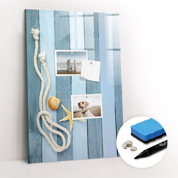 Magnetic marker board Sea things