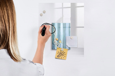 Magnetic marker board Sea things