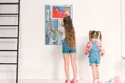 Magnetic marker board Sea things