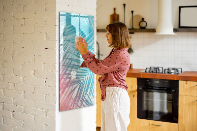 Magnetic drawing board Palm leaves