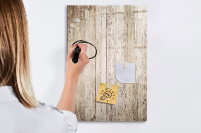 Magnetic marker board Wooden boards