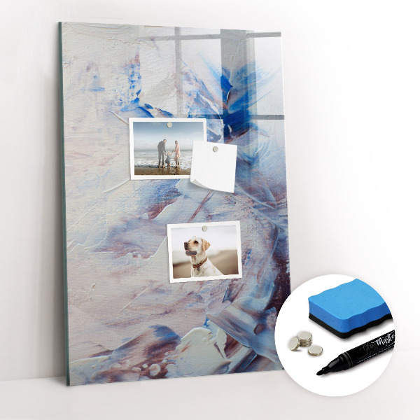 Magnetic marker board Abstract image