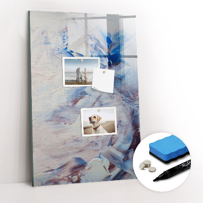 Magnetic marker board Abstract image