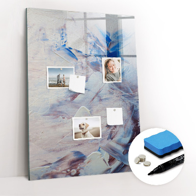 Magnetic marker board Abstract image