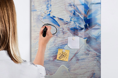 Magnetic marker board Abstract image