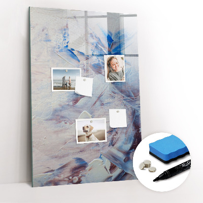 Magnetic marker board Abstract image
