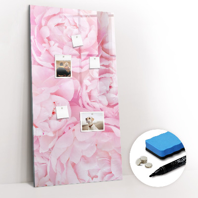 Magnetic marker board Summer flowers