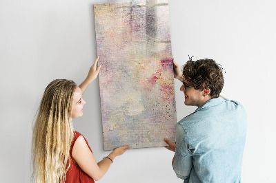 Glass dry erase board magnetic Paint stains