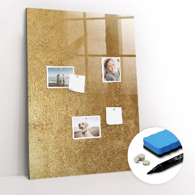Glass dry erase board magnetic Decorative material