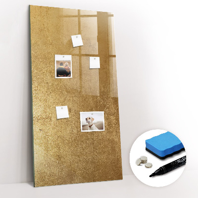 Magnetic board for writing Decorative material