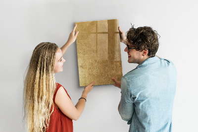 Magnetic board for writing Decorative material