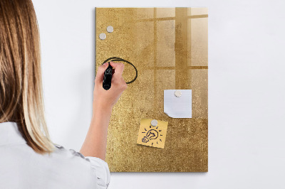 Magnetic board for writing Decorative material