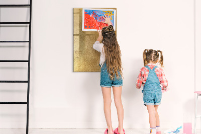 Glass dry erase board magnetic Decorative material