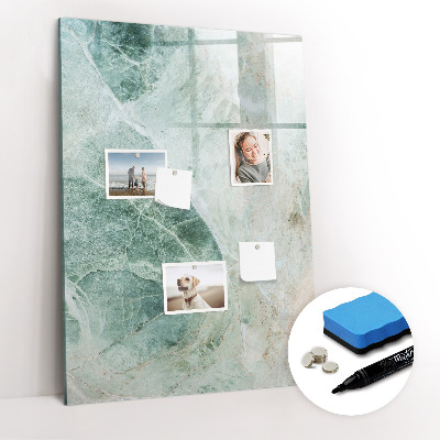 Magnetic board for drawing Stone marble