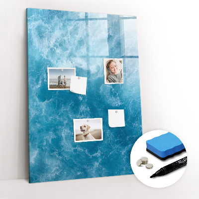 Magnetic board for drawing Water, sea, ocean