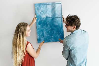 Magnetic board for drawing Water, sea, ocean