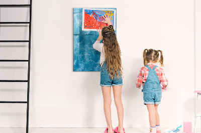 Magnetic board for drawing Water, sea, ocean