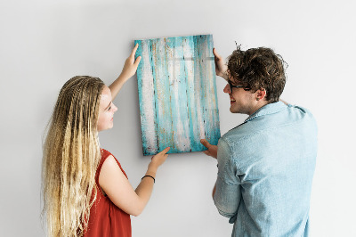 Magnetic board for writing Vintage wood