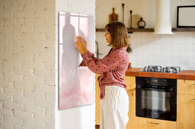 Magnetic board for drawing Rose flowers