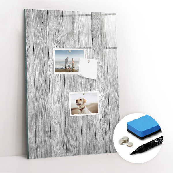 Magnetic board for drawing Wooden boards