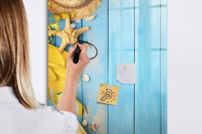 Magnetic board with marker Beach accessories