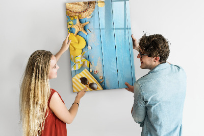 Magnetic board with marker Beach accessories