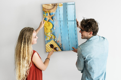 Glass dry erase board magnetic Beach accessories