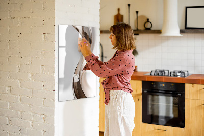 Magnetic board for drawing Wave abstraction