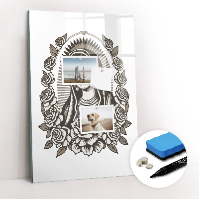 Magnetic marker board Jesus Christ