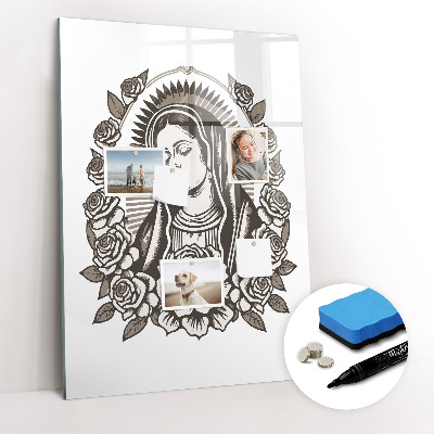 Magnetic marker board Jesus Christ