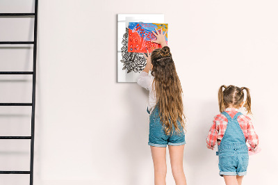Magnetic marker board Jesus Christ